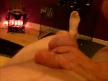 My cock Wanked by Mistress Alaska with Rough ball play
